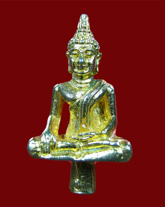 พระยอดธง หลวงปู่พิศดู วัดเทพธารทอง กะไหล่ทอง