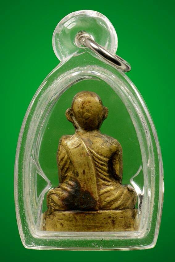 หลวงพ่อเงิน วัดดอนยายหอมปั๊มรูปเหมือน ออกวัดกกตาล ปี 2506 