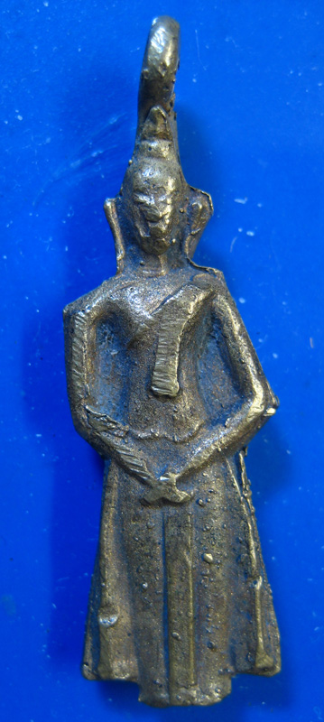 พระปางรำพึง หล่อโบราณ หลวงปู่บุญ อินทสโร  วัดเจดีย์คีรีวิหาร จังหวัดอุตรดิตถ์