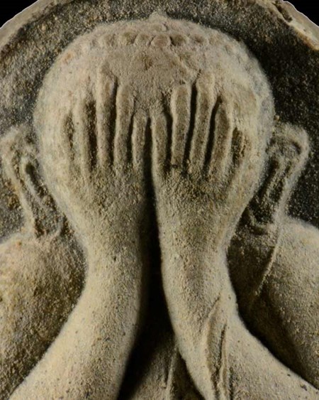 หลวงปู่โต๊ะ จัมโบ้ 2 เนื้อใบลาน + กล่องเดิม + บัตรรับรอง + เลี่ยมทองหนาๆ