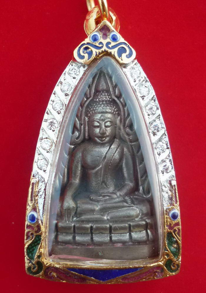 พระกริ่งพุทธชินราช ญสส.๘๗ พรรษา เนื้อนวโลหะ วัดบวรนิเวศวิหาร ปี ๒๕๔๓