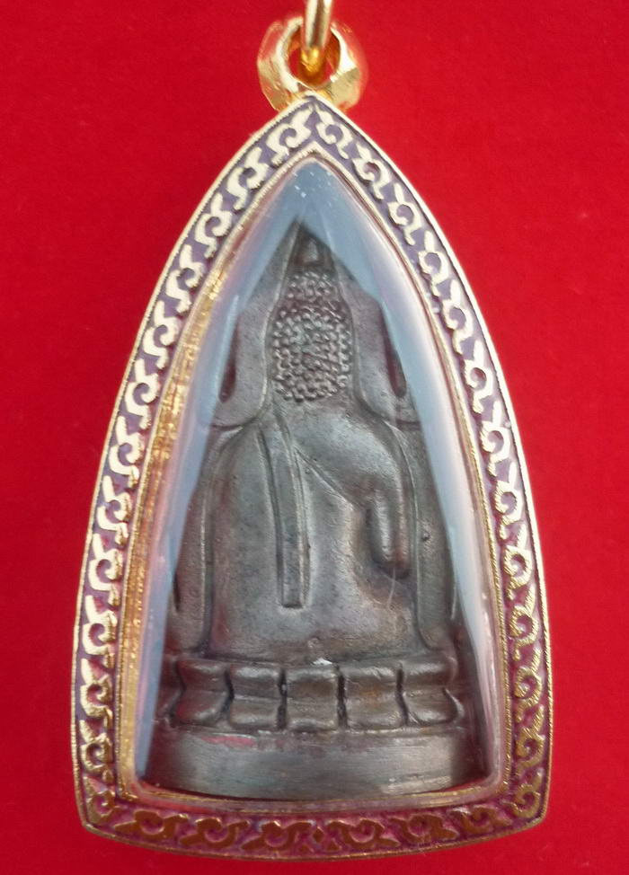 พระกริ่งพุทธชินราช ญสส.๘๗ พรรษา เนื้อนวโลหะ วัดบวรนิเวศวิหาร ปี ๒๕๔๓