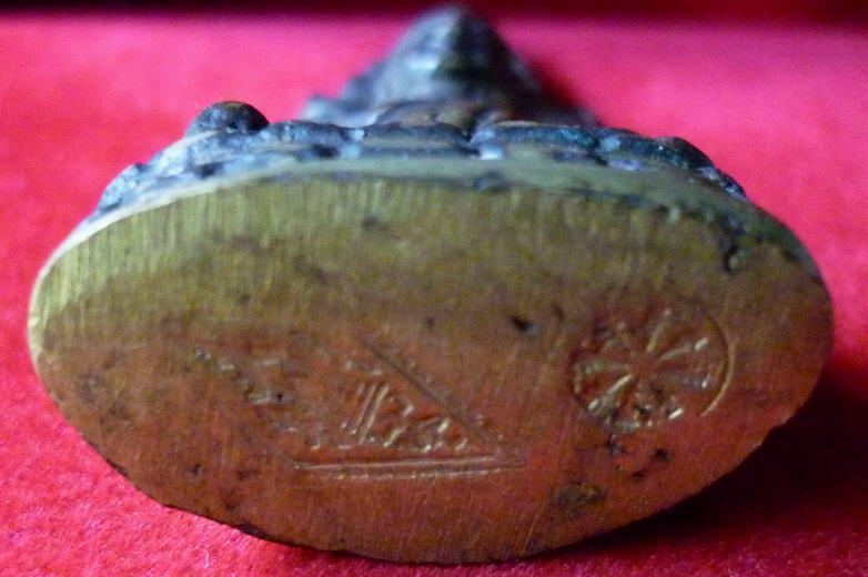 รูปหล่อลอยองค์พระพุทธชินราชอินโดจีน พิมพ์สังฆาฏิยาว ปี ๒๔๘๕