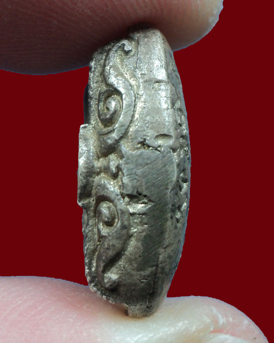 เหรียญหล่อพระพุทธสถาพรมงคล วัดญวณ พิมพ์หยดนํ้า ปี 2516 เนื้อเงิน กาญจนบุรี