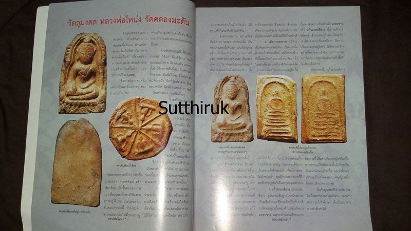 หนังสือ ประวัติและวัตถุมงคลยอดนิยม หลวงพ่อโหน่ง วัดคลองมะดัน จ.สุพรรณบุรี