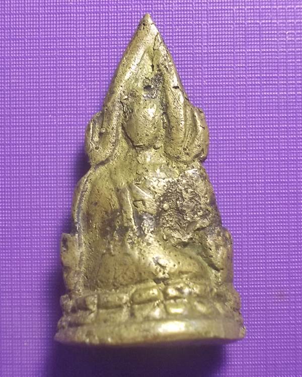 พระพุทธชินราช อินโดจีน 2485 พิมพ์สังฆาฏิสั้น ตอกโค้ด + บัตรรับประกัน