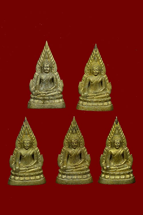 พระพุทธชินราช เสาร์5 ปี2553 วัดพระศรีรัตนมหาธาตุ 5องค์