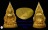 #37...พระพุทธชินราชอินโดจีนย้อนยุค เสาร์ 5 ปี 2553 เนื้อทองเหลือง สวยมาก