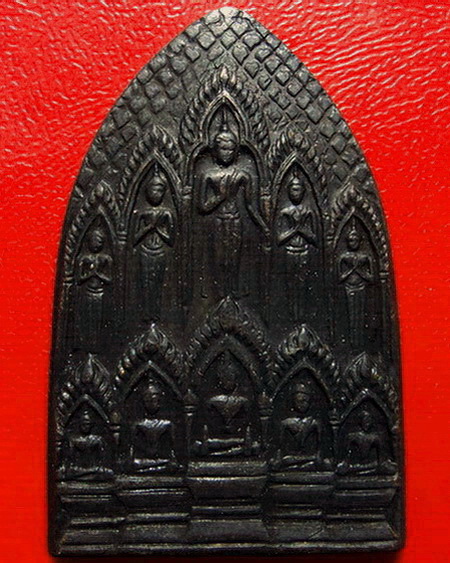 *พระสิบทัศน์ หลวงพ่อเงิน วัดดอนยายหอม พิมพ์กลาง บล็อคศอกขาด สวยมากค่ะ *