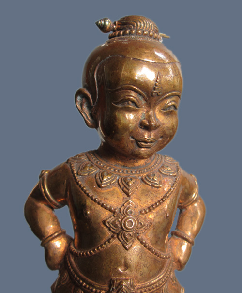 กุมารทองจินดามณี  รุ่น 100 วัน หลวงพ่อสาคร  วัดหนองกรับ ขนาดบูชา 3 นิ้ว