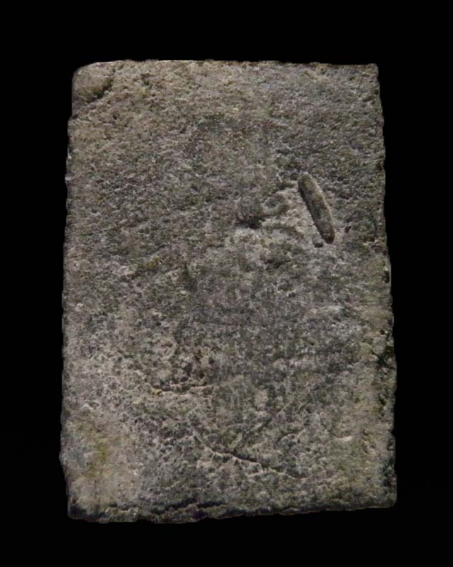 พระสมเด็จเนื้อผงใบลานหลังยันต์น้ำเต้า  เจ้าคุณนรฯ ออกวัดศีลขันธารา  จ.อ่างทอง  ปี ๒๕๑๓    