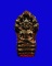 พระนาคปรกใบมะขามครูบาชัยวงศ์ษา วัดพระพุทธบาทห้วยต้ม เนื้อทองแดง ปี 2540