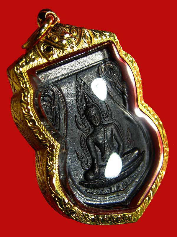 เหรียญพระพุทธชินราช วัดสุทัศนฯ รุุ่น อินโดจีน พิมพ์สระจุด เนื้อทองแดง ปี2485