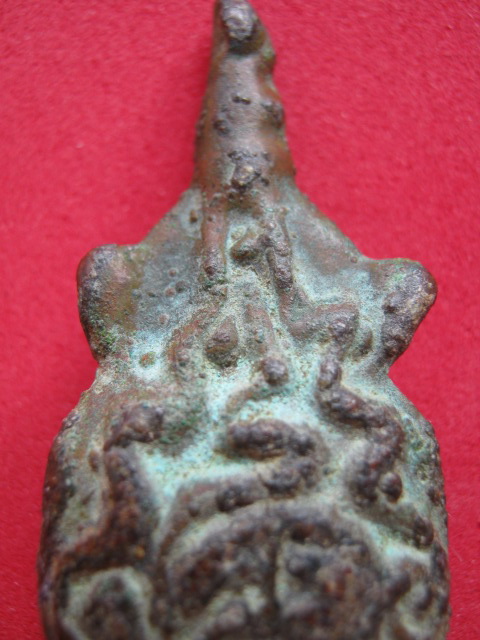 งั่งตาแดง ของเขมร สัมฤทธิ์ เนื้อทองแดงเม็ดมะขาม เก่าถึงยุค