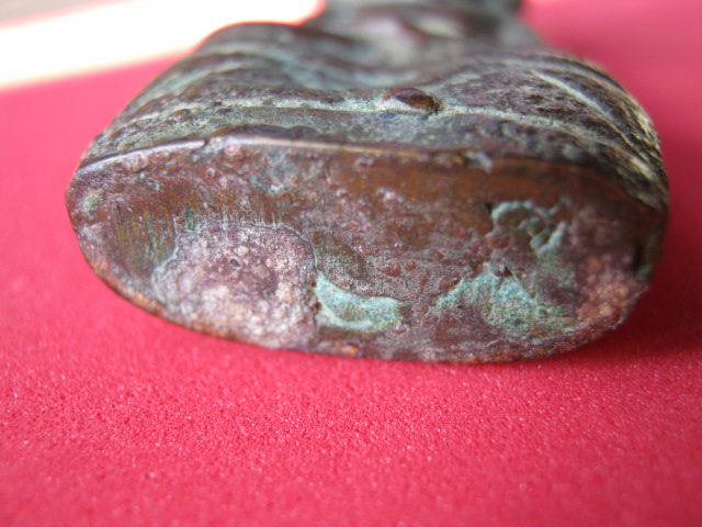 งั่งตาแดง ของเขมร สัมฤทธิ์ เนื้อทองแดงเม็ดมะขาม เก่าถึงยุค