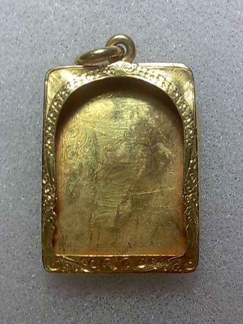 กรอบพระทองคำเก่า สภาพสวยครับ