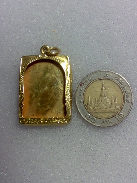 กรอบพระทองคำเก่า สภาพสวยครับ