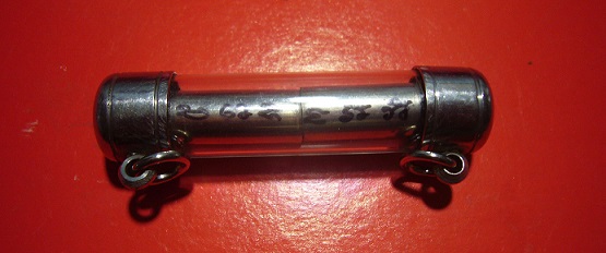 ตะกรุดปลอกลูกปืน หลวงปู่แผ้ว วัดกำแพงแสน จ.นครปฐม