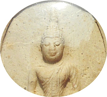 *** สมเด็จผงพรายกุมาร พิมพ์พระประธาน หลวงพ่อสิน วัดละหารใหญ่ ปี 2538 *** ( พร้อมเลี่ยมเดิมๆจากวัด)
