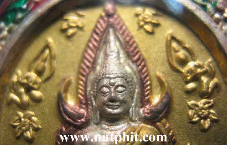 45*พระพุทธชินราช 3 กษัตริย์ รูปไข่ ลงยา+รับประกัน 3 มาตรฐานสูงสุดครับ*