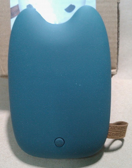 Mobile Power 9000 mAh หน้าแมวสีฟ้า