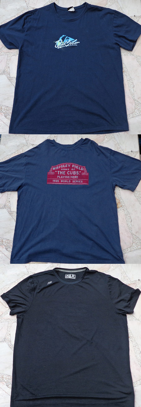 เสื้อ 3 ตัว QUIKSILVER และ RED JACKET และ NEW BALANCE เบอร์ใหญ่ XL ทั้งสามตัวนะครับ ถูกๆคับ