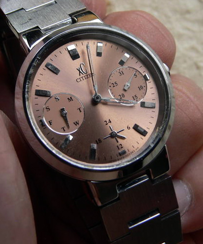 นาฬิกาสตรี CITIZEN ของแท้ All Stainless Steel ระบบ Multi Function