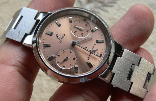 นาฬิกาสตรี CITIZEN ของแท้ All Stainless Steel ระบบ Multi Function