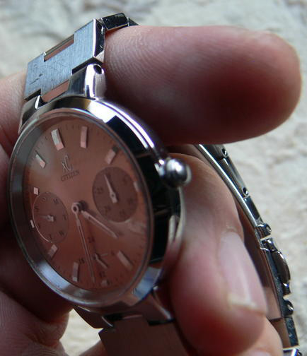 นาฬิกาสตรี CITIZEN ของแท้ All Stainless Steel ระบบ Multi Function