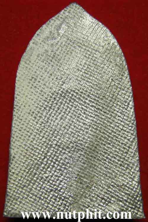 53*พระพุทธชินราชใบเสมา เนื้อชินเงินปรอทขาว วัดพระศรีรัตนมหาธาตุพิษณุโลก*