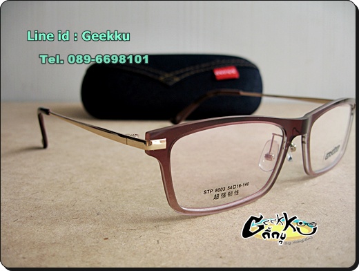 กรอบแว่นตา OVI'SS ทรงกรอบเต๋็มสีน้ำตาลทูโทน (ด้านบนสีเข้ม ด้านล่างสีจะอ่อนหน่อยค่ะ) 