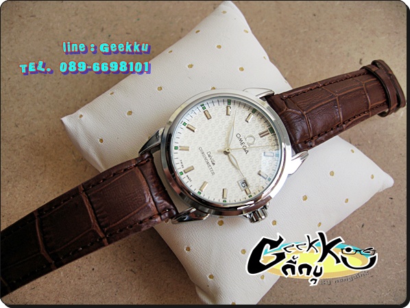 นาฬิกา Omega ระบบ ออโตเมติก กระจกกันรอย