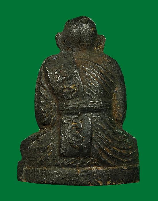 รูปหล่อหลวงพ่อทองศุข วัดโตนดหลวง รุ่นบรรจุอัฐิ สภาพสวย บล็อคตัดปีกกว้าง นิยม