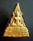 พระพุทธชินราชด้านปิดทอง ด้านหลัง ภปร ทองคำแท้ นน. 1.6 กรัม เนื้อผงศักดิ์สิทธิ์ ผงจิตรลดา สาพสวยเดิมๆ