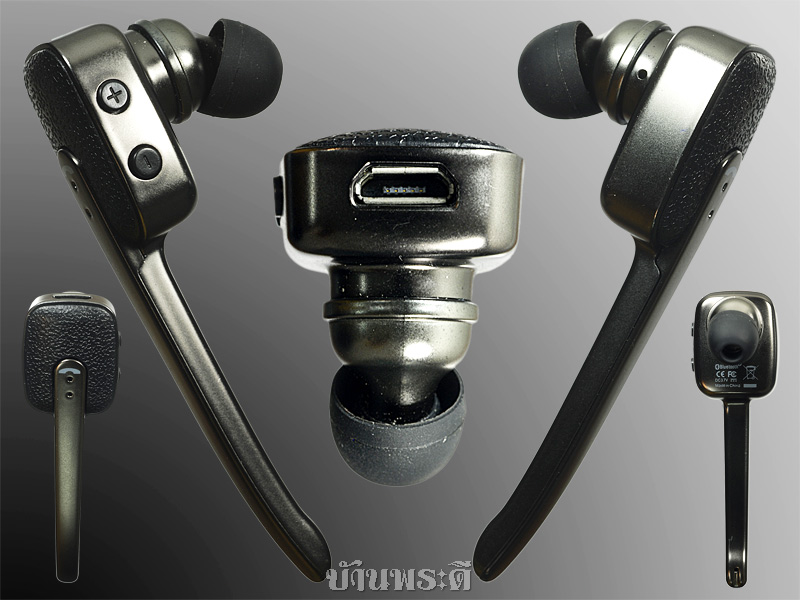 หูฟัง Stereo Bluetooth4.0 รุ่น R9030 สีดำ (มือ 2) สภาพ 95%