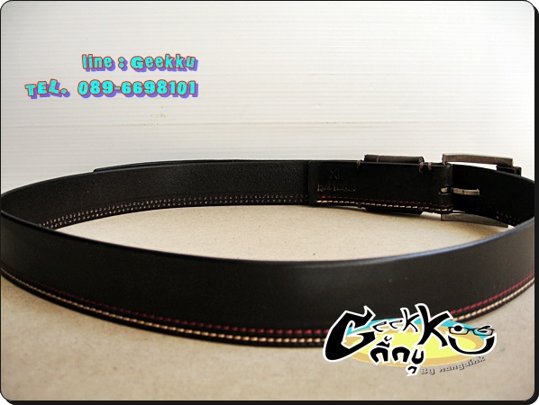  เข็มขัด EVISU หนังแท้ทั้งเส้น 