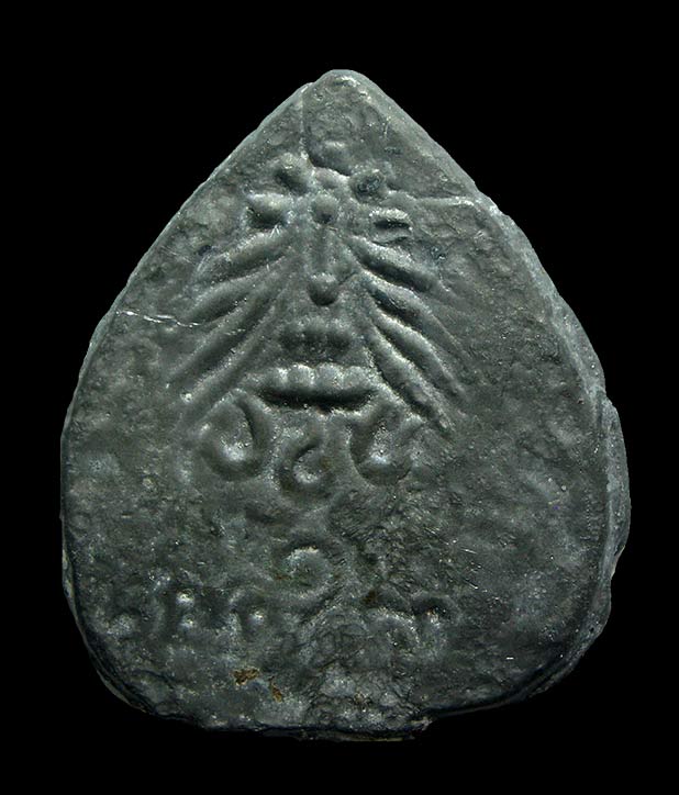 กลีบบัวลพ.เพิ่ม  วัดแค จ.อยุธยา เนื้อชินตะกั่ว