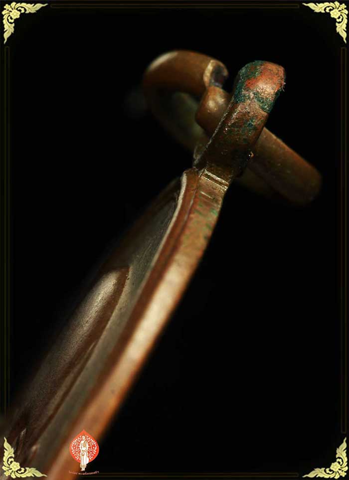 ANT...เหรียญพ่อคล้าย " รุ่นแรก ขอบเดียว..หลังยันต์สูงนิยม " ปี 2 498...ANT