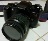 ((วัดใจ)) กล้องฟิมส์Canon eos 888พร้อมสายคล้องคอเดิมกับกระเป๋าหนังเดิมๆ