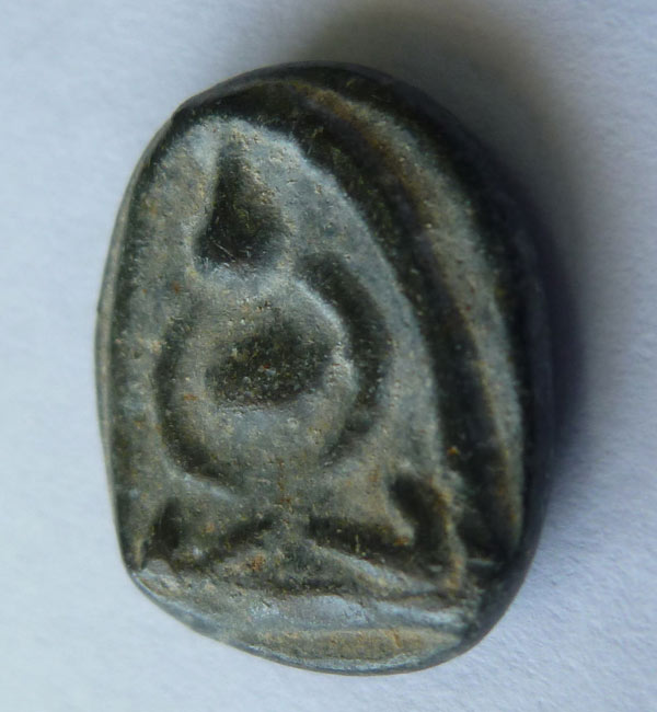 #321...พระสังกัจจายน์ กรุวัดหนองกระทุ่ม จังหวัดอุทัยธานี สูง 15 มิลลิเมตร