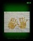 ผ้ายันต์รอยมือคู่  หลวงปู่เรือง ว่านผสมขมิ้น รุ่งเรืองจงเจริญ 