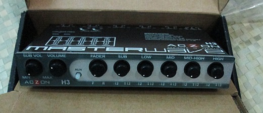 ปรีแอมป์รถยนต์ACZON H3 GERMANY