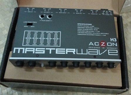 ปรีแอมป์รถยนต์ACZON H3 GERMANY