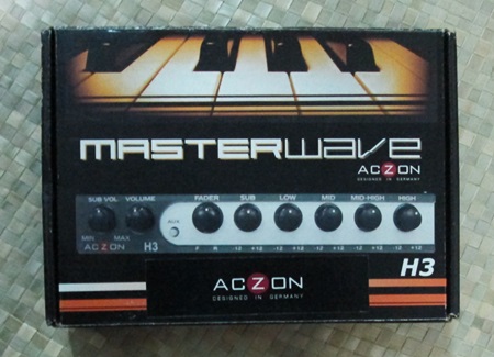 ปรีแอมป์รถยนต์ACZON H3 GERMANY