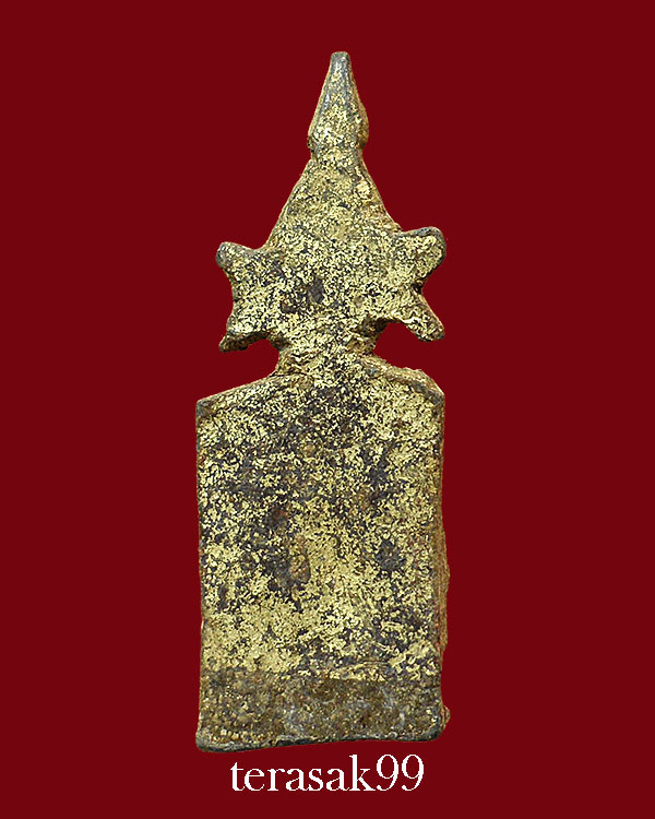 พระเชียงแสน พิมพ์ตุ๊กตาเล็ก เนื้อตะกั่วสนิมแดง สวยๆ