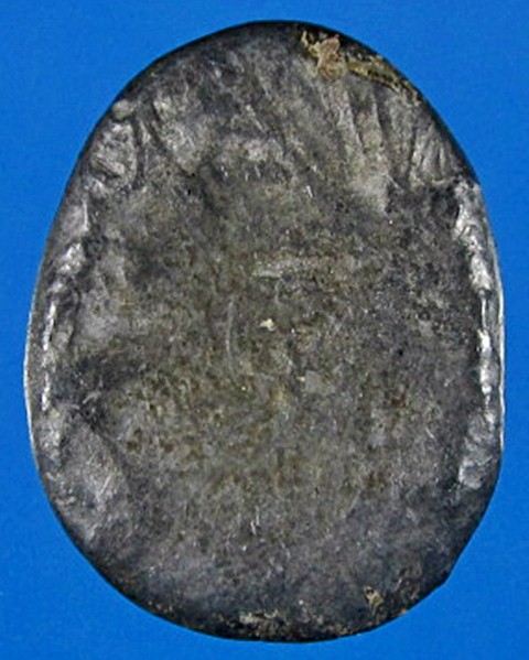 พระพิมพ์ปรกโพธิ์กรุวัดกลางวรวิหาร จ.สมุทรปราการ เนื้อชินผิวปรอท