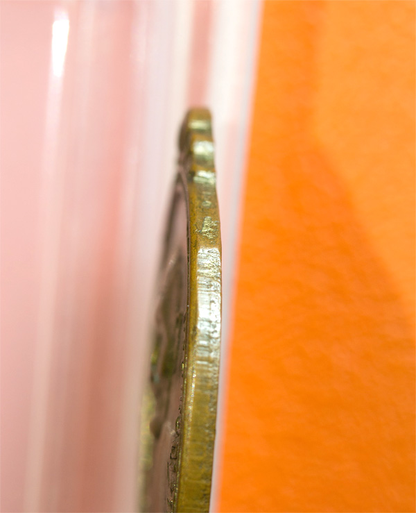 เหรียญหลวงปู่จันทร์ รุ่น 3 พิมพ์หลังยันเต็ม เนื้อทองแดงกะไหล่ทอง วัดศรีเทพพร้อมใบรับประกัน