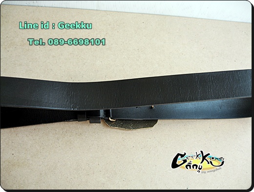 เข็มขัด Levi's หนังแท้ทั้งเส้น ใครชอบแนวนี้จัดไป สายสีดำ 