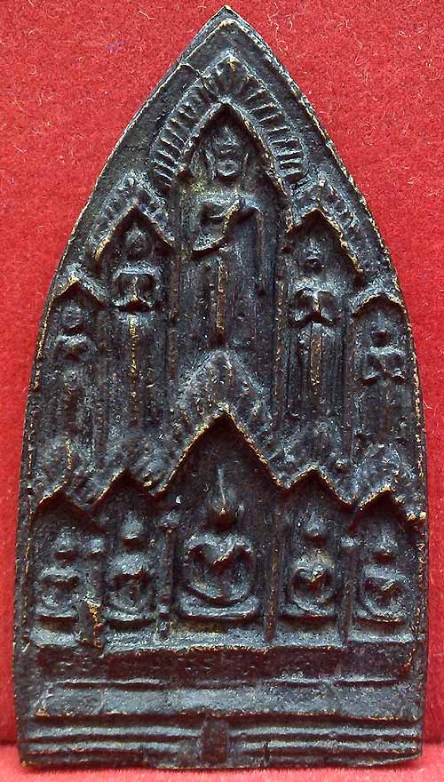 *พระบารมีสิบทัศน์ หล่อโบราณ ปี๒๕๑๒..ลพ.เงิน วัดดอนยายหอม*