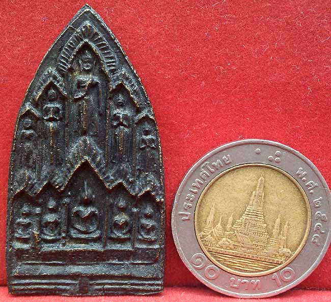 *พระบารมีสิบทัศน์ หล่อโบราณ ปี๒๕๑๒..ลพ.เงิน วัดดอนยายหอม*